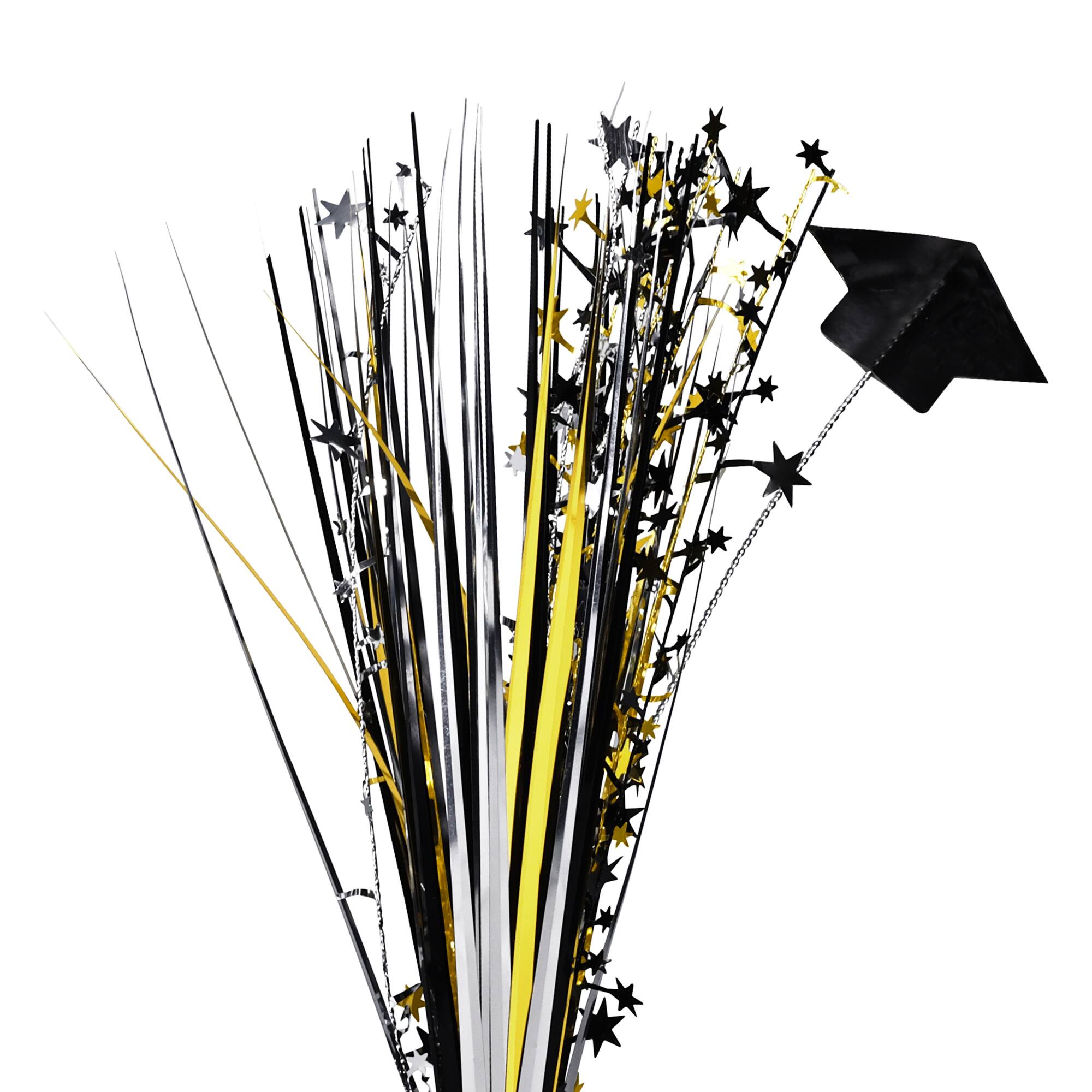 18" Black & Gold Tabletop Décor by Celebrate It™
